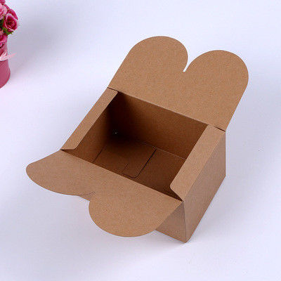 Friendly Custom printing folding gift box food packaging kraft paper Cupcake boxes cake boxes in bulk