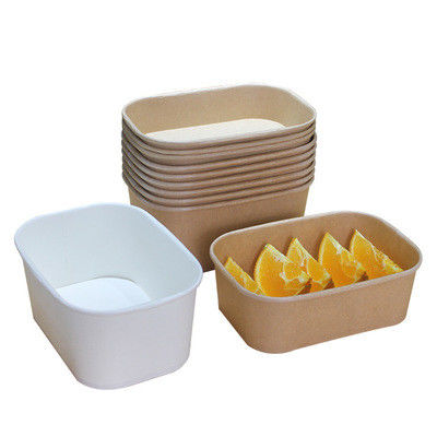 Biodegradable Cardboard Takeaway Boxes Matt Lamination Take Away Lunch Box