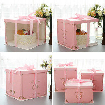 6'' 8'' 10'' 12'' Kraft Paper Birthday Cake Packaging