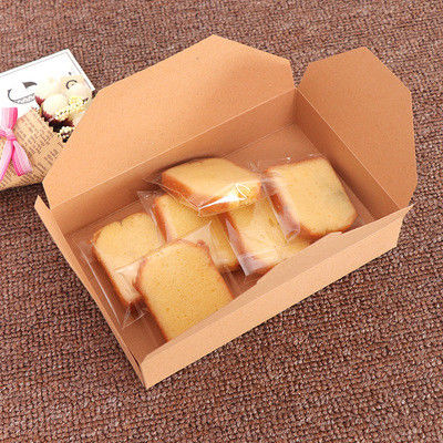 OEM ODM Folding 350g Art Paper Box For Cupcakes