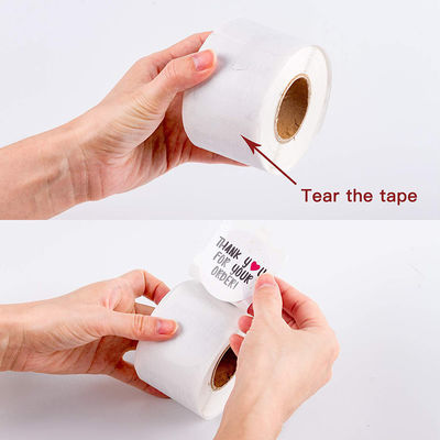 1000pcs 1x1 Inch Packaging Stickers Labels Thank You For Your Order Stickers