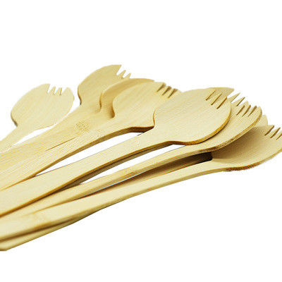 17cm Biodegradable Disposable Tableware Natural Healthy Safe One Time Spoon