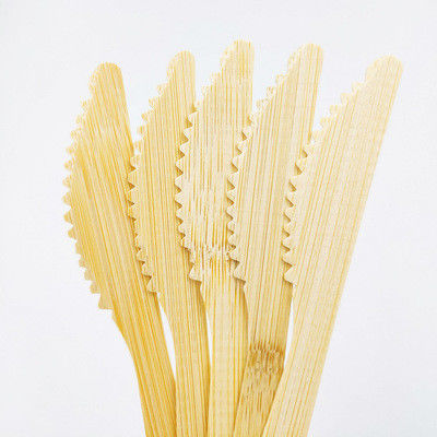 Grade A 16.5CM Biodegradable Disposable Tableware Bamboo Knife Fork And Spoon