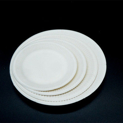 25.5*2cm Biodegradable Disposable Tableware Sugarcane Bagasse Plates