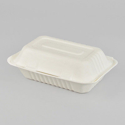 OEM ODM Biodegradable Takeaway Boxes High Temp Resistance 750ml Food Containers
