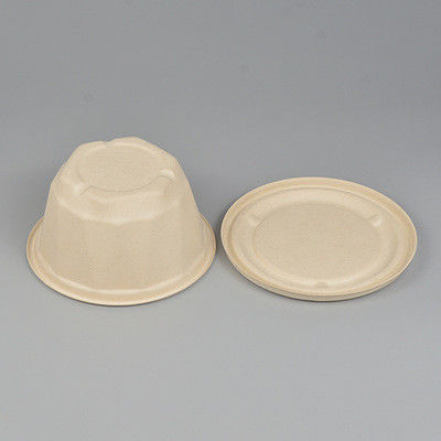 160*51mm 650ml Biodegradable Takeaway Boxes Matt Lamination