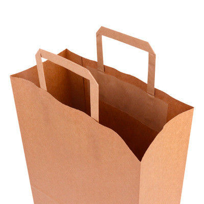 230gsm 250gsm Shopping Takeaway Paper Bags Gravure Printing