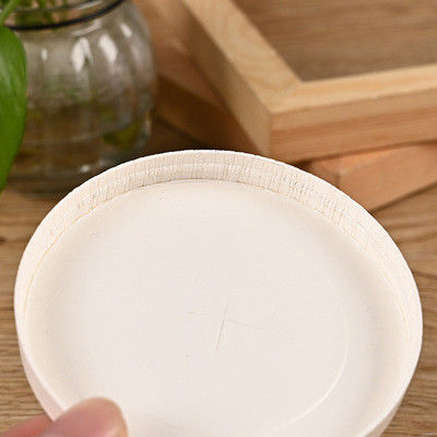 90mm Custom Disposable Cup Lid Thickening Circular Cross Flat Coffee Cup Cover