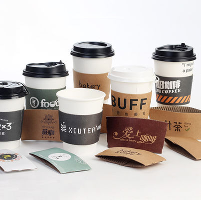 OEM ODM 6oz Milk Tea Insulation Coffee Paper Holder