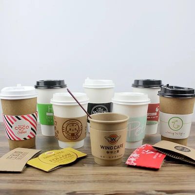 OEM ODM 6oz Milk Tea Insulation Coffee Paper Holder