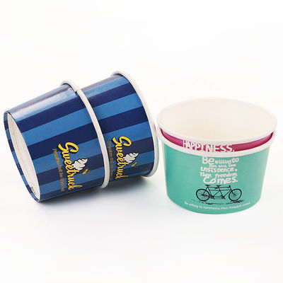 FDA TUV 16oz 26oz Disposable Ice Cream Cups Biodegradable