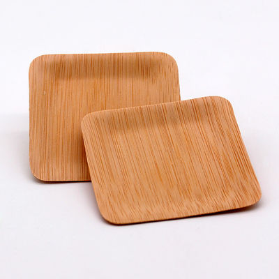 TUV 6'' To 10'' Disposable Craft Palm Leaf Bamboo Plates