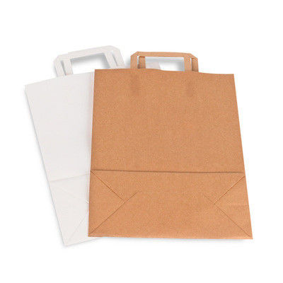 230gsm 250gsm Shopping Takeaway Paper Bags Gravure Printing