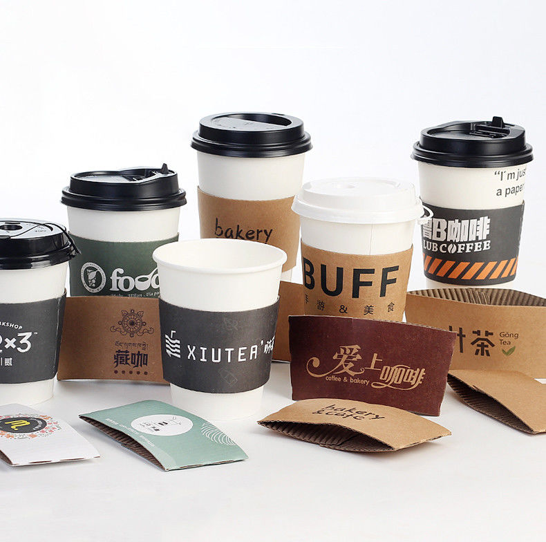 OEM ODM 6oz Milk Tea Insulation Coffee Paper Holder